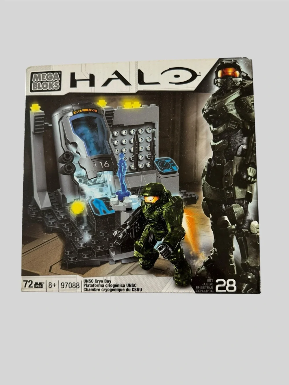 BNIB Mega Bloks Halo UNSC Cryo Bay Building Set - Set number 97088
